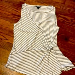 Banana Republic knit striped tank